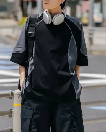 [컨디션 최상] FUTURE T-SHIRT WITH DRAWSTRINGS