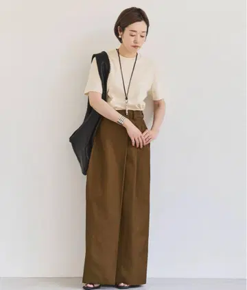 [완판] Plage R'IAM 턱 스커트 새상품급 플라주 롱 스커트