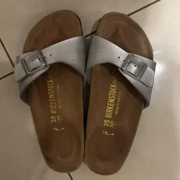 BIRKENSTOCK 샌들 실버 사이즈 35
