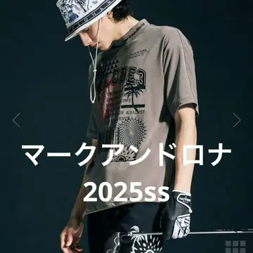 2025ss 마크앤로나 골프웨어 모크 티셔츠 사이즈 48