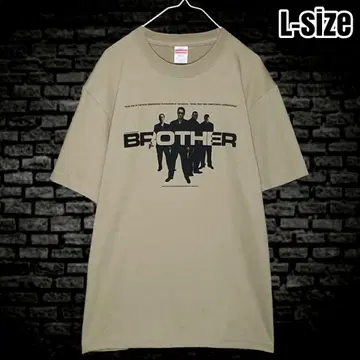 [새상품] BROTHER 키타노 타케 T셔츠 카키2