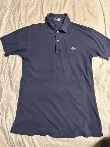 LACOSTE 네이비 피케 셔츠 프랑스제 사이즈 3