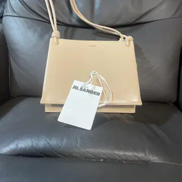 JIL SANDER 베이지 숄더백