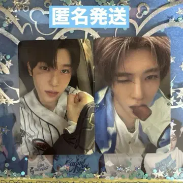 NCT WISH 시온 poppop 동봉 트레이딩 카드 초회 한정판