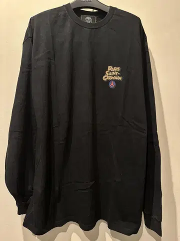 PARIS SAINT-GERMAN 롱T 블랙 XL 새상품급