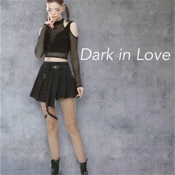 Dark in Love 다크 인 러브 블랙 스커트