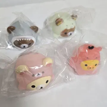 리락쿠마 바다 리라 기분 마스코트 라이트 4개 세트 컴플리트