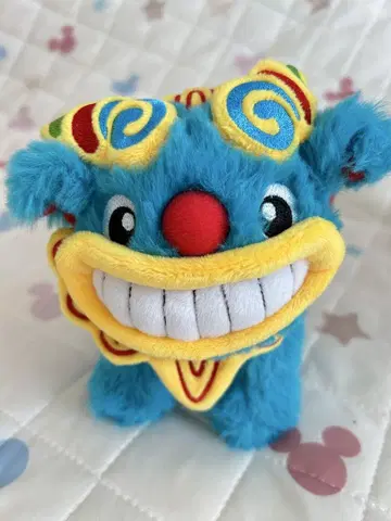 CUTE OKINAWA 봉제 인형 [ 오키나와 시사 봉제 인형 파랑 ]