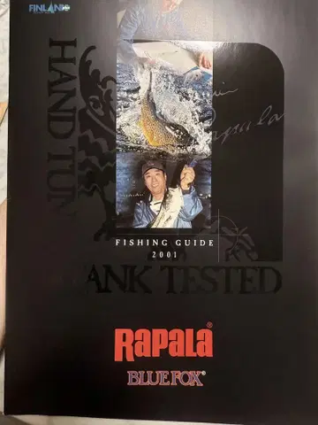 Fishing Guide 2001 Rapala Blue Fox