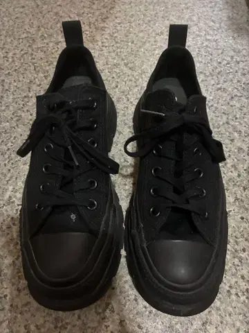 CONVERSE 컨버스 트렉 웨이브 블랙 로우 컷