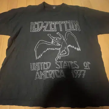 LED ZEPPELIN 1977년 미국 투어 T셔츠