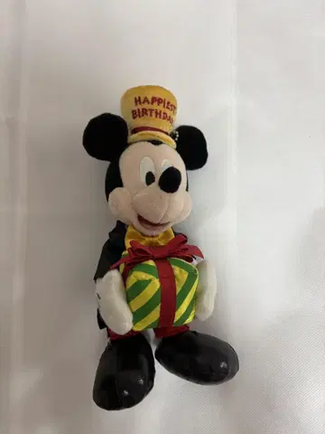미키마우스 생일 봉제 인형 약 25cm