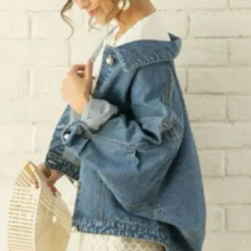 myu 데님 자켓 펄