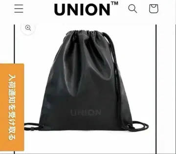UNIONMAGAZINE 유니온 백팩 엠즈 블랙스완