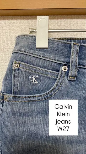 Calvin Klein 스키니 데님 W27