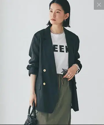 리브드로와 시어 테일러드 재킷