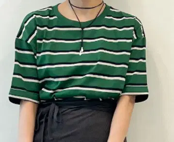 JOURNAL STANDARD 땀 얼룩 방지 보더 빅T 그린 A