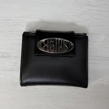 x-girl METAL OVAL LOGO BUCKLE WALLET