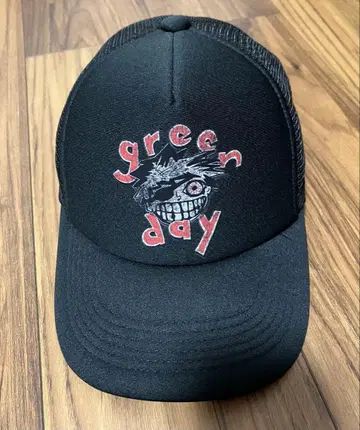 GREEN DAY 메쉬 캡 모자 2025 투어 굿즈 그린 데이