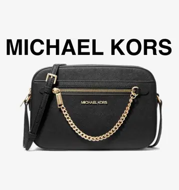 MICHAEL KORS 마이클코어스 지퍼 체인 크로스바디 라지