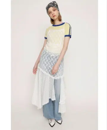 SLY COMBINATION LACE DRESS 콤비네이션 레이스