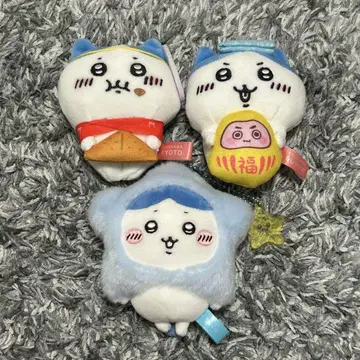치이카와 하치와레 마스코트 키링 세트