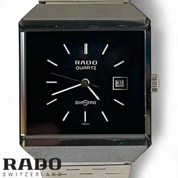 작동품 RADO Diastar 남성용 아날로그 711.0067.3N