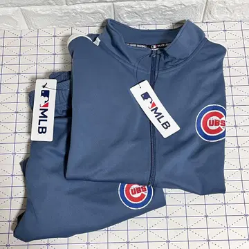 MLB 컵스 자켓 저지 상하의 세트 XL 사이즈 택 포함 미사용 새상품