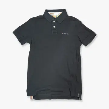 Paul Smith 폴스미스 자수 피케 셔츠 영국제 로고 레인보우