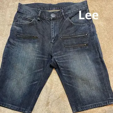 Lee 데님 하프 팬츠