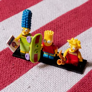 심슨 LEGO 미니 피규어 3체 세트