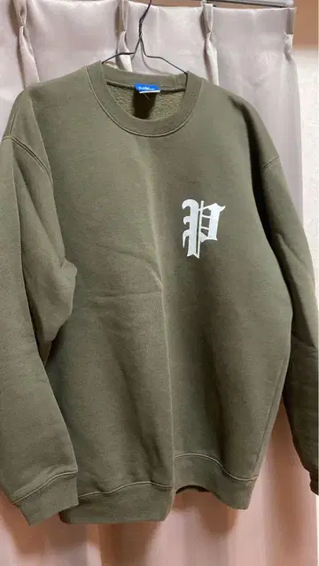 PHATRNK XL 올리브 맨투맨