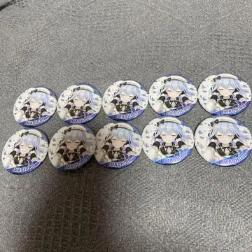 뱅드림 캔뱃지 10th 쿠라타 마시로 10개 세트