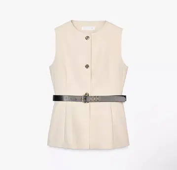 ZARA 벨트 롱 기장 베스트 S