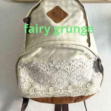 새상품급 헤이세이 레트로 fairy grunge 모리걸 백팩 y2k
