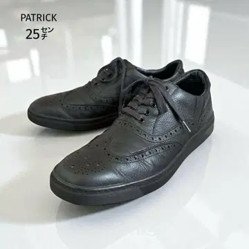 PATRICK 패트릭 페넬 (25) 가죽 블랙 스니커즈 방수
