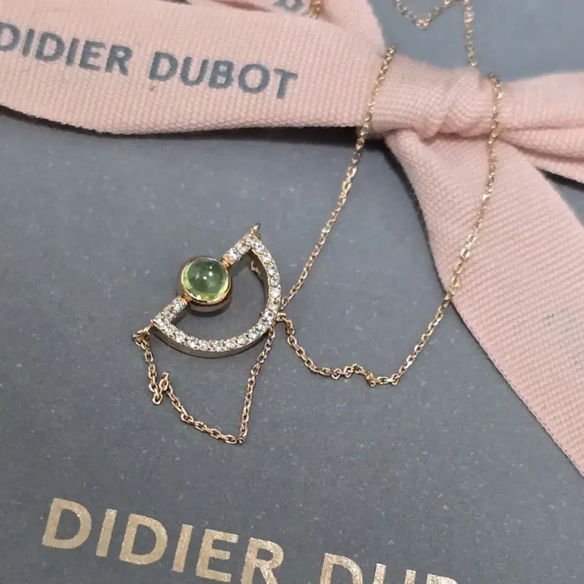 DIDIER DUBOT◆[Mon Paris]Etoilecomete 14K R.G ネックレス Mon Paris Gold Necklace