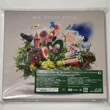 Mrs. Green Apple 10 초회 한정판 CD + Blu-ray