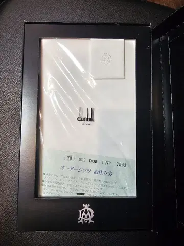 dunhill 던힐 오더 와이셔츠 원단