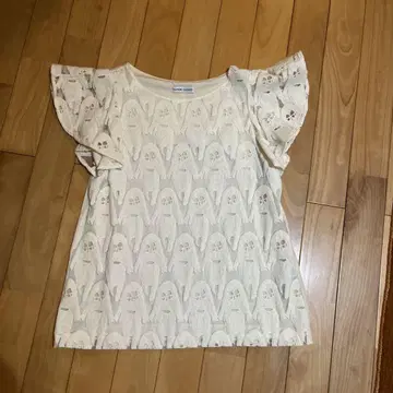 TSUMORI CHISATO 츠모리치사토 프릴 소매 유령 T셔츠