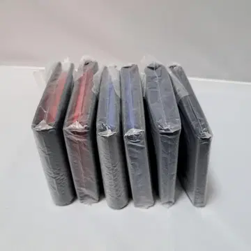 [완전 처분] 카본 가죽 반지갑 6개 세트