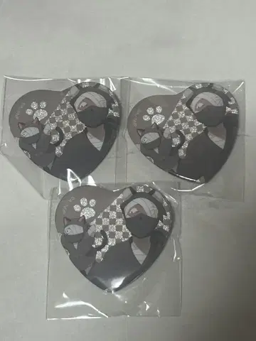 하트 캔뱃지 잣토 콘나몬 닌타마 난자