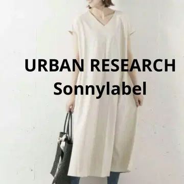 URBAN RESEARCH 어반 리서치 린넨 플레어 맥시 원피스
