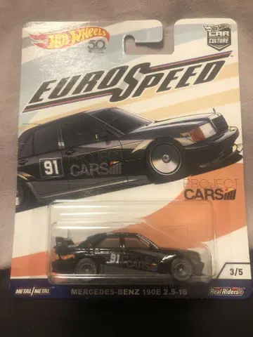 Hot Wheels EURO SPEED Mercedes-Benz 190E
