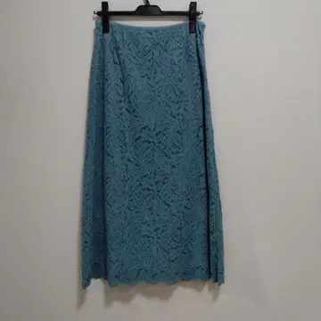 UNTITLED 레이스 롱 스커트