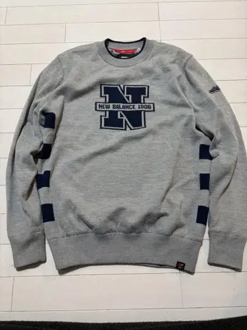 New Balance 그레이 스웨터 사이즈 5 뉴발란스 골프 L