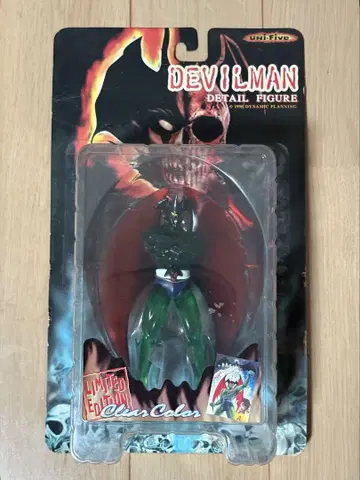 데빌맨 DETAIL FIGURE 1994년 한정판 미개봉 클리어 컬러