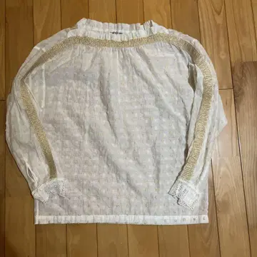 TSUMORI CHISATO 도트 긴팔 블라우스