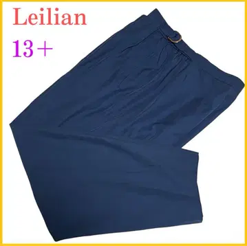 [Leilian] 레리안 13+ 빅 사이즈 슬랙스 팬츠 네이비