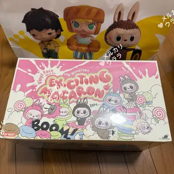 Popmart THE MONSTERS Macaron 봉제인형 Labubu